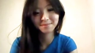 Cute Little Oriental  immature Teases At Her Cam