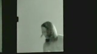 Real window voyeurism with nude amateur in her own room