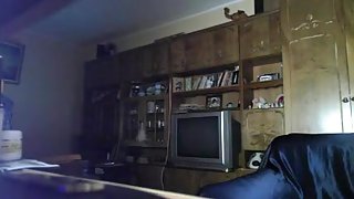 Fucking his wench on hidden camera