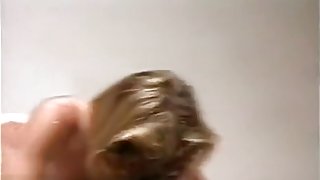 So sexy masked blonde wife put a dude to filmed her awesome sex fun actions