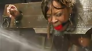 Adorable Vixen Fyre gets her vagina toyed with big dildo