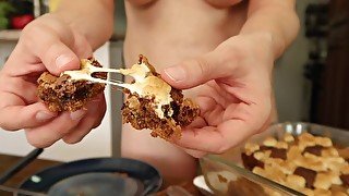 Naked Baking Ep.10 Smores Cookie Bar Trailer