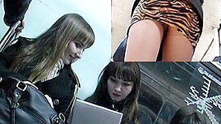 Livecam up college beauties skirts