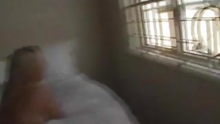 Busty beautiful blonde gets fucked in hotel room