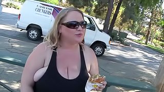 BBW Gets Picked Up From The Street And Fucked By A Black Dude