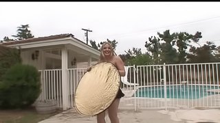 Kiara Marie bends over for a massive black love tool