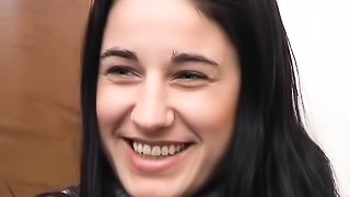 Striptease shaved fuck