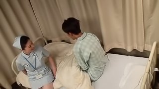 Kinky Japanese Nurse Keeps Patient Happy with 69 and Sex