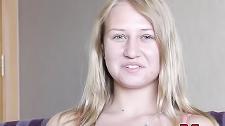 Shy young first anal teen russian