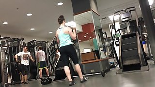 Gym  ass in leggins