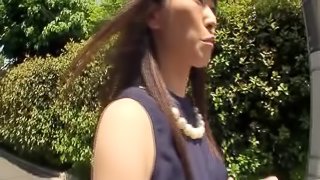 Amateur Asian woman filmed while being the naughty girl she is