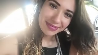 Car head by 18 years old teen and cum swallow