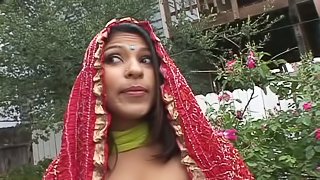 Creampie for a kinky and filthy Indian doll