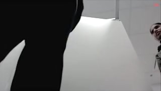 Changing room female in the tight pants on spy cam