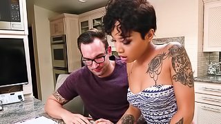 Black girl wants to taste cock of friend's brother