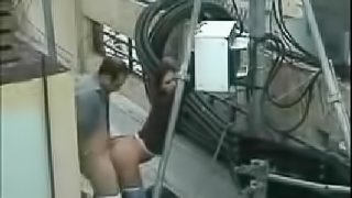Watch this hazardous video of two freaks fucking under the high voltage cables
