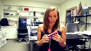 Her boyfriend submits to cuckolding and watches her fuck another
