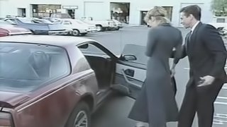 Vanessa Chase tempts a German spy and lets him fuck her bum