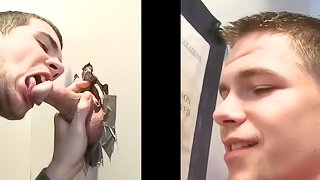 Hardcore gay cock-riding action with Blake Savage and Jimmy Johnson