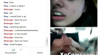 Girls pretend to swallow cum on cam' compilation