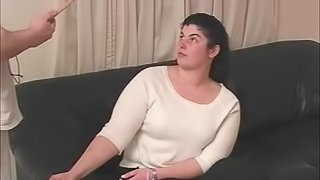 Amateur sluttie Candy gets nice ass a naughty spanking in bdsm action