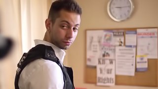 Loulou is drilled by a massive cock before being fucked  +