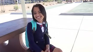 Holly Hendrix is a kinky chick who craves a dick up her anus