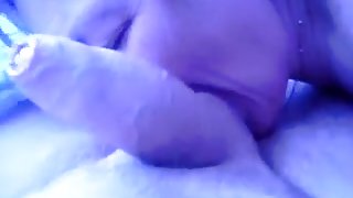 This nasty amateur pov blowjob video shows me sucking my husband's dong and welcoming his cumshot inside of my mouth.
