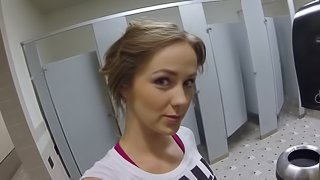 This sexy cum loving whore is giving a great blowjob for this video