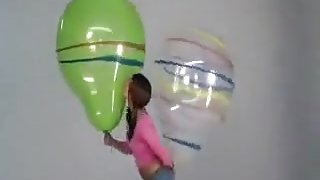 Fetish Palooza: Two Brazilian Balloons