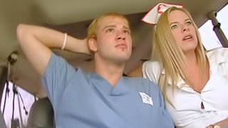 Two Wicked Nurses Trick A Straight Guy To Have Gay Sex