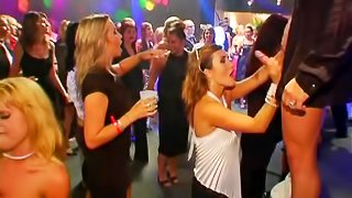Cocksuckers and fuckers at a night club party