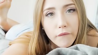 Every morning dad founds step daughter in his bed after wife is away