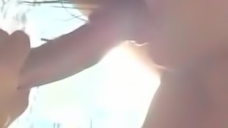 Young girl sucking big cock