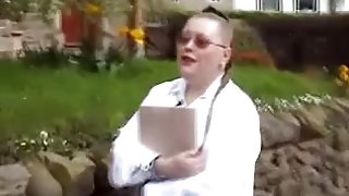 Fuck that granny, large stomach