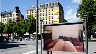 Naked public ass exposures in public