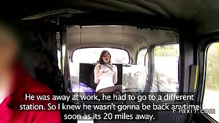 Big ass amateur banged in fake taxi