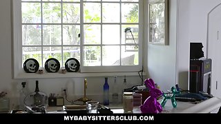 MyBabySittersClub - Hot BabySitter Becomes Fulltime Sex