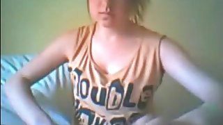 College girl  masturbating