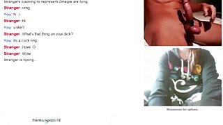 Big boobed girl has cybersex with a random stranger on omegle