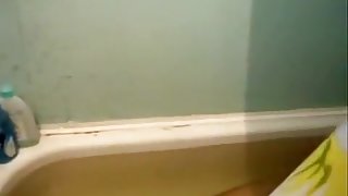 Russian  immature hot sex in bathtub
