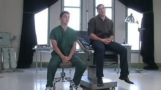Doctor's Visit Ends in Sex Dungeon with Gay BDSM Action