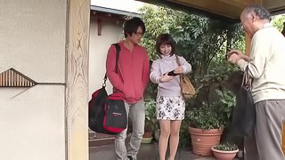 Makoto Toda lets an older gentleman play with her little lady part