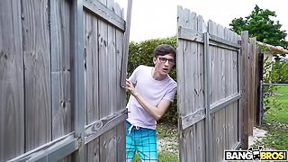 Creampie After Spying On A Juicy Big Booty