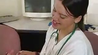 Nurse gives cook jerking
