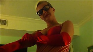 MILF Wive Boudoir Dressing Up Foreplay with BJ