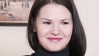 Gorgeous first anal casting