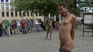 Public Disgrace and Fuck For One Naughty Girl