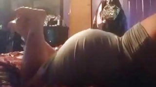 Tracy Foot Play On Bed