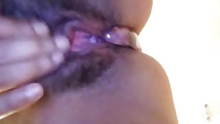 Slim girl sent herself masturbating